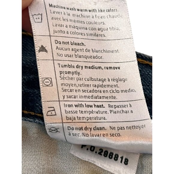 Carhartt Mens Blue Denim Straight Fit Jeans Relaxed Fit 34x34 Pants RN 14806 - Picture 10 of 15